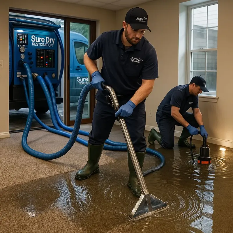 Water Extraction and Removal process in Sunset, LA